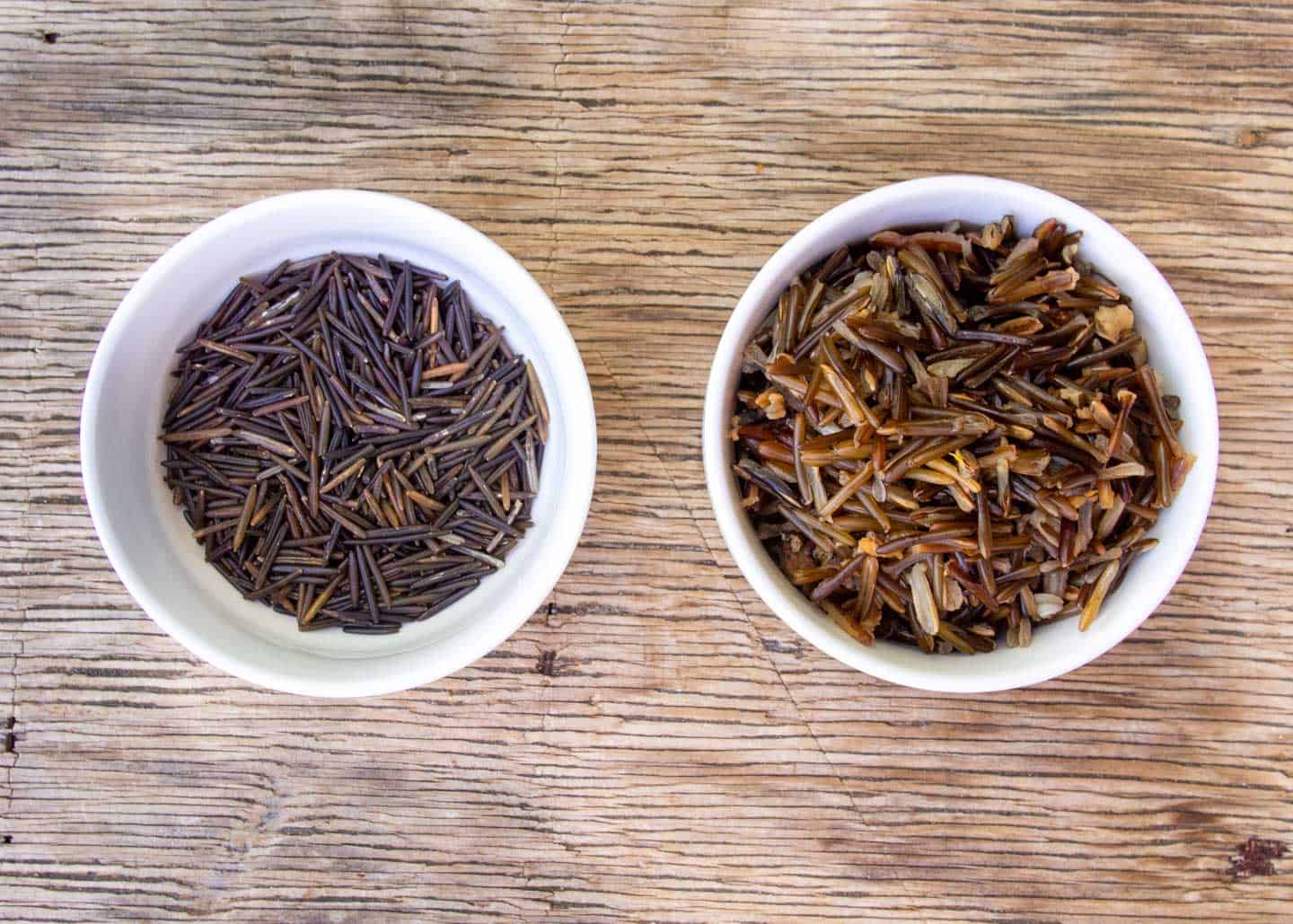 Dry Wild Rice vs Cooked Wild Rice