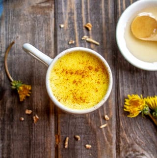 Dandelion Root Latte with Side of Honey