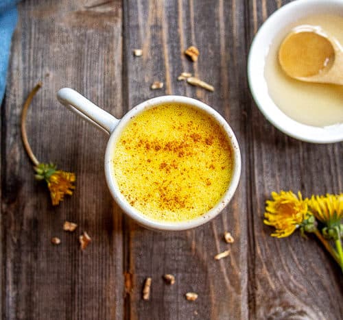 Dandelion Root Latte with Side of Honey