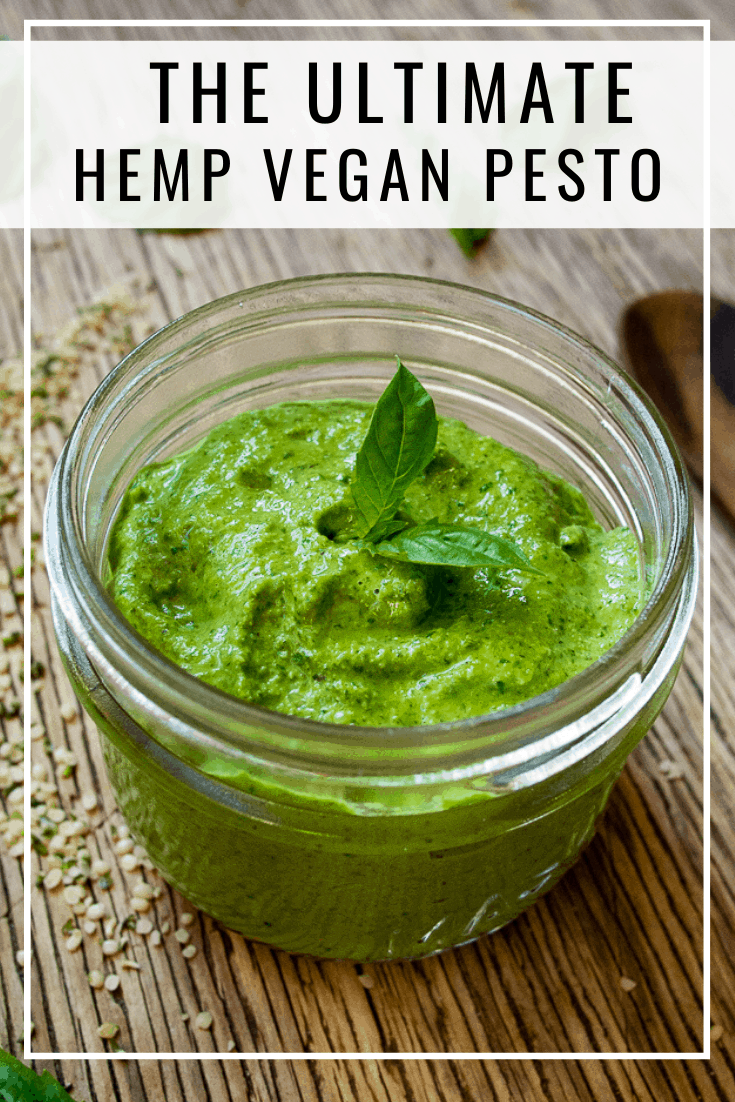 PIN Vegan Hemp Pesto Recipe