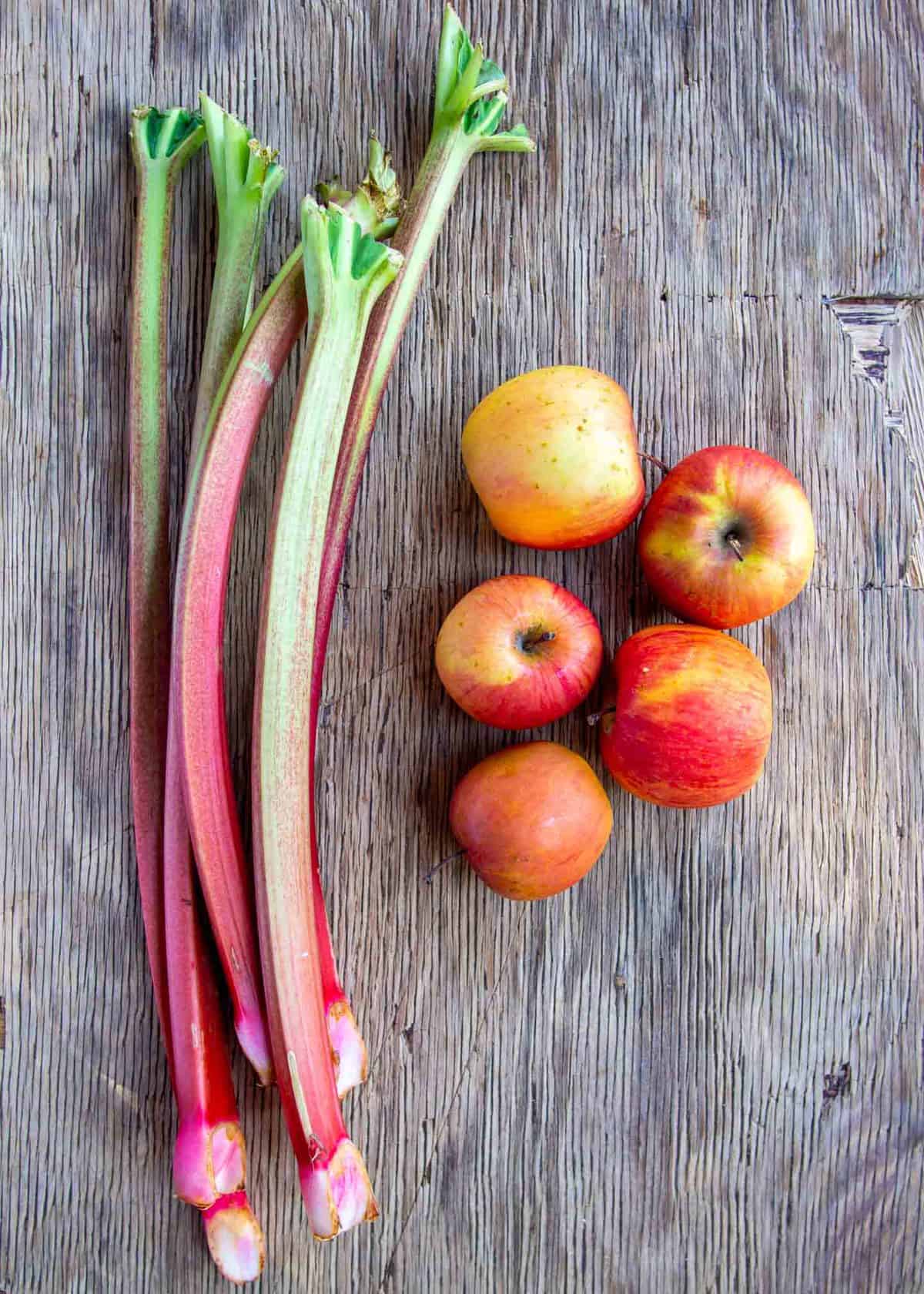 Rhubarb and Apples