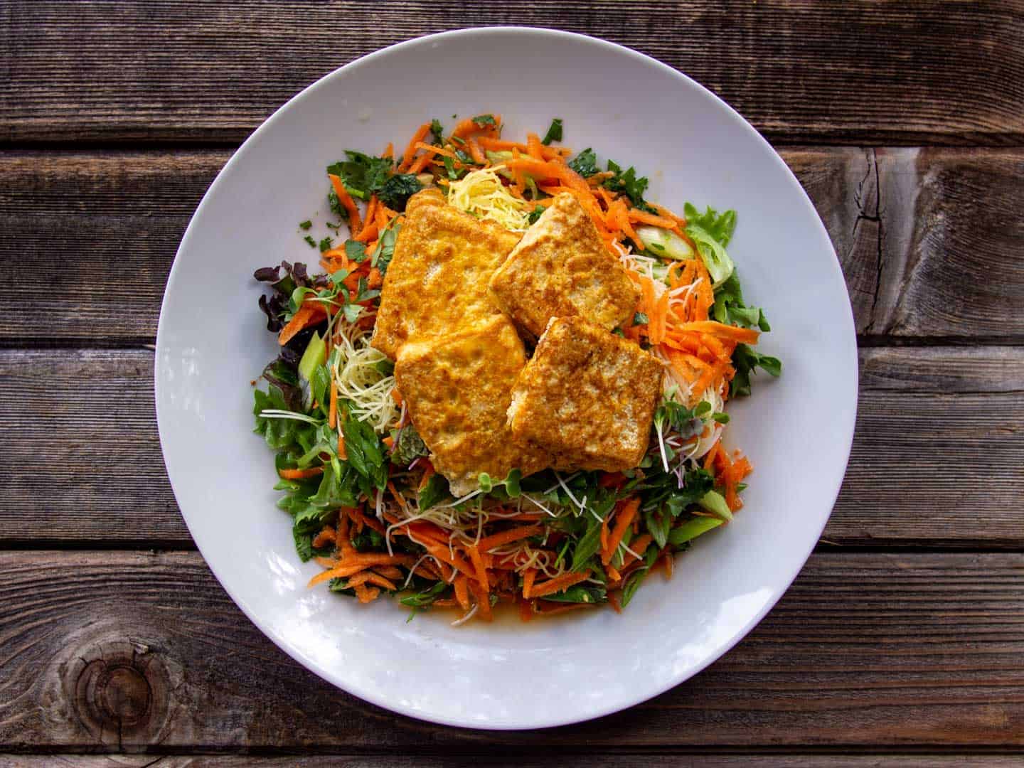 herring roe on salad